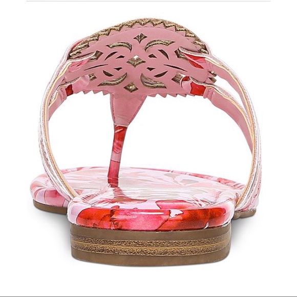 NIB: Sam Edelman Medallion Sandals Retro Red - Picture 4 of 4